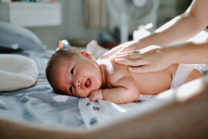 massage de bébé