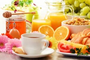 Petit déjeuner léger
