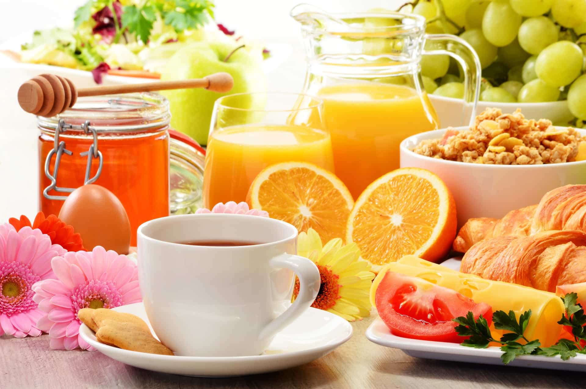 Petit déjeuner léger