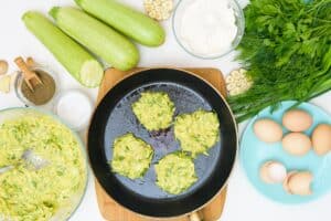 galettes de courgettes